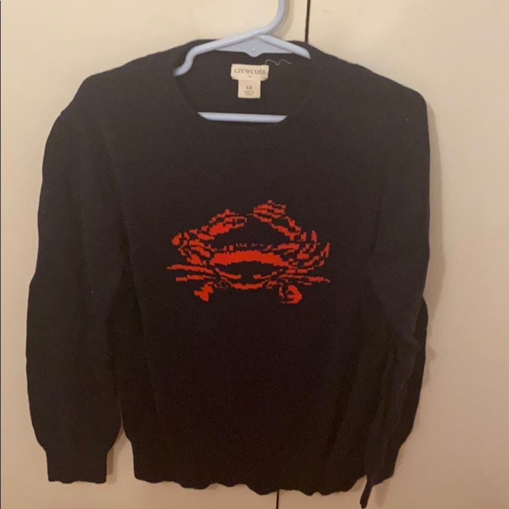 Crew cuts sweater size 12